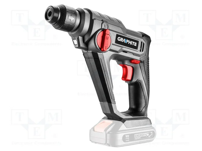 GRAPHITE Martillo percutor de acumulador 18V Energy+ GRAPHITE Martillo percutor de acumulador 18V Energy+