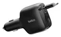 Belkin - Cargador de coche universal para encendedor BoostCharge, 75W, carga rápida USB-C, 0.75m, negro