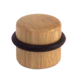 Tope de madera de haya barnizada 30 mm