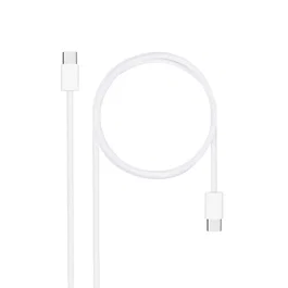 NANO CABLE Cable USB-C 2.0 60W 3A Blanco 1m