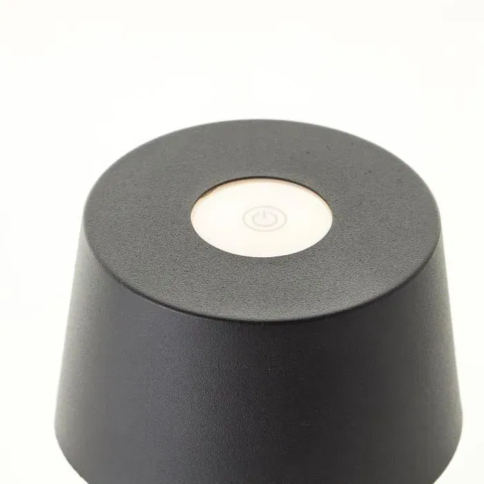 Brilliant BRI4004353449086 Lámpara de Mesa LED 2W Metal IP44 Negro