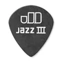 Dunlop Tortex Pitch Black Jazz III 0,60 mm (pack de 12)