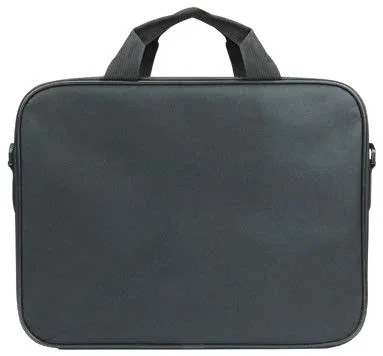 Mobilis TheOne Maletín Negro Clamshell con Cremallera para Ordenador Portátil 14" a 15.6" (39.6 cm) - Compatible con Cualquier Marca