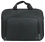 Mobilis TheOne Maletín Negro Clamshell con Cremallera para Ordenador Portátil 14" a 15.6" (39.6 cm) - Compatible con Cualquier Marca