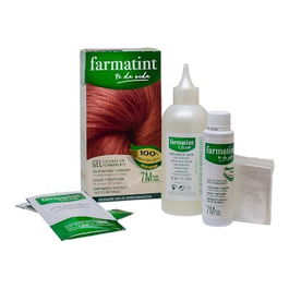 Farmatint Gel 7M Rubio Caoba 135Ml Tinte Permanente Coloración Cabello