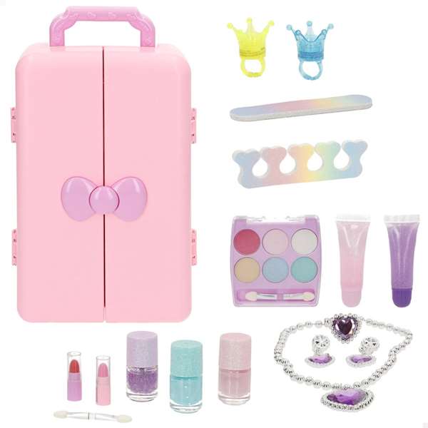 Color Baby Maletín de Maquillaje con Accesorios de Belleza Princess Dreams Color Baby Maletín de Maquillaje con Accesorios de Belleza Princess Dreams
