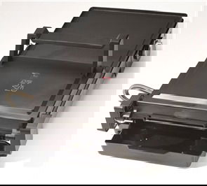 Ariete 1916 Grill Eléctrico 3 en 1 Multifunción | Plancha y Parrilla para Bocadillos y Carne | Apertura 180º | Placas Antiadherentes