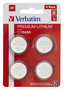 Verbatim Pilas de Litio CR2430 3V (Pack de 4)