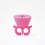Bifull Topfinger Pink Anillo Soporte Esmalte