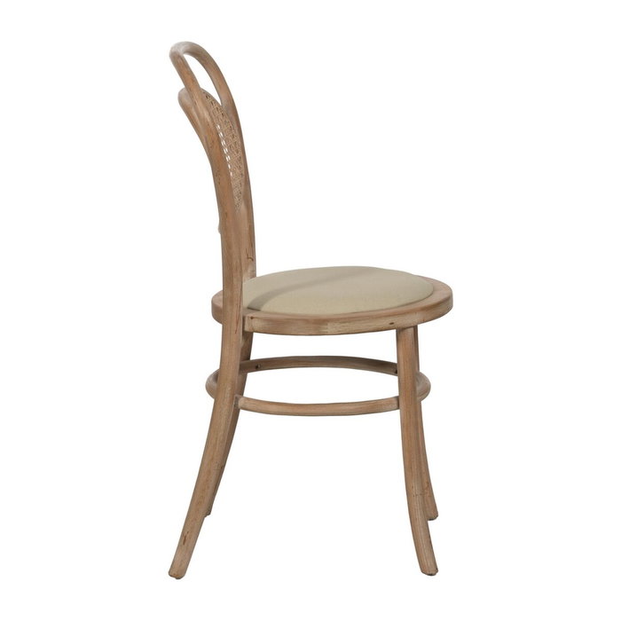 Ixia Silla Natural-Beige de Madera y Tejido Ixia Silla Natural-Beige de Madera y Tejido