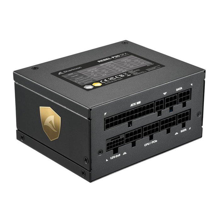 Sharkoon Rebel P20 SFX 1000 W Negro Sharkoon Rebel P20 SFX 1000 W Negro
