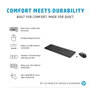 HP 230 Wireless Keyboard Black - NOR Blanco
