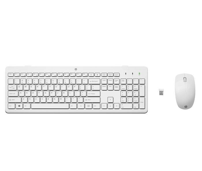 HP 230 Wireless Keyboard Black - NOR Blanco HP 230 Wireless Keyboard Black - NOR Blanco
