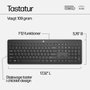 HP 230 Wireless Keyboard Black - NOR Blanco