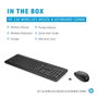 HP 230 Wireless Keyboard Black - NOR Blanco