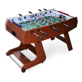 Ociotrends Futbolín Plegable 5' Madra Oscuro 136.5x71x86 cm