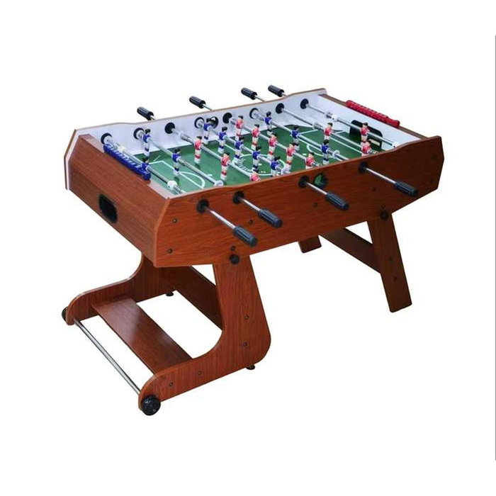 Ociotrends Futbolín Plegable 5' Madra Oscuro 136.5x71x86 cm