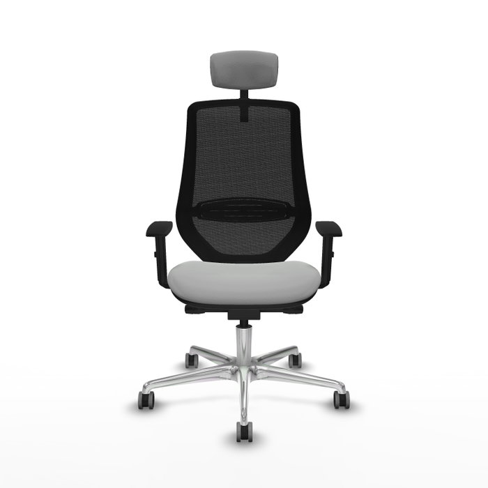 PIQUERAS Y CRESPO Silla de oficina Mardos con mecanismo Sincro/Traslack, Gris claro y Negro PIQUERAS Y CRESPO Silla de oficina Mardos con mecanismo Sincro/Traslack, Gris claro y Negro