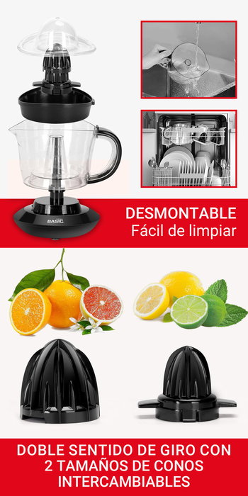 Inde Exprimidor 25W-40W 700ml (6 Unidades) Inde Exprimidor 25W-40W 700ml (6 Unidades)