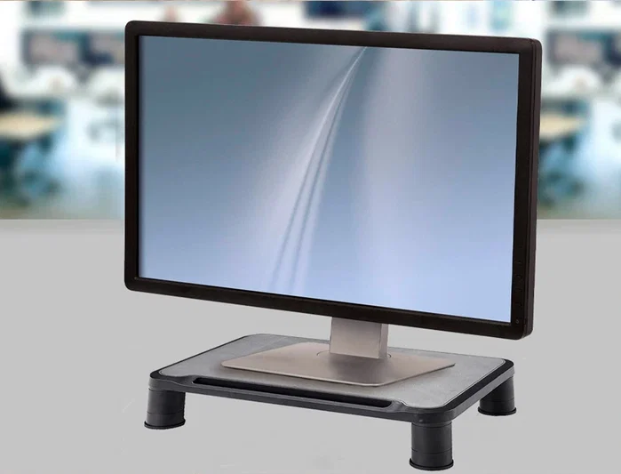 Q-connect Soporte para Monitor Ajustable en Altura, 380x240x112 mm Q-connect Soporte para Monitor Ajustable en Altura, 380x240x112 mm