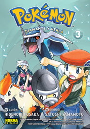 Pokémon Diamante y Perla 3, Hidenori Kusaka; Satoshi Yamamoto - Norma Editorial