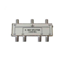 Edm Separador 1 Entrada 6 Salidas Señal TV/SAT 5-2050 Mhz Retractilado