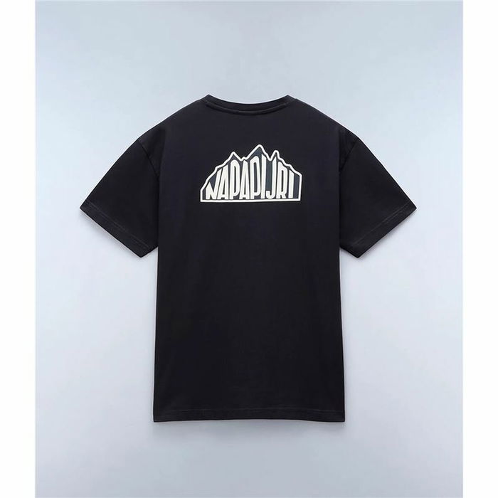 Camiseta de Manga Corta Hombre Napapijri S-Linth Ss Negro