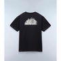 Camiseta de Manga Corta Hombre Napapijri S-Linth Ss Negro