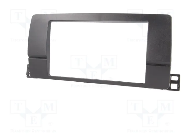 ACV Bastidor de montaje de radio para BMW 3 (E46) 2 DIN, negro