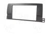 ACV Bastidor de montaje de radio para BMW 3 (E46) 2 DIN, negro