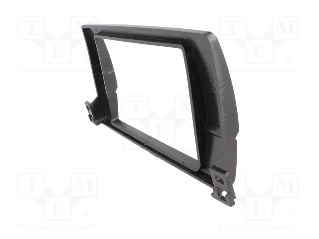 ACV Bastidor de montaje de radio para BMW 3 (E46) 2 DIN, negro