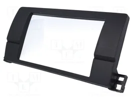 ACV Bastidor de montaje de radio para BMW 3 (E46) 2 DIN, negro