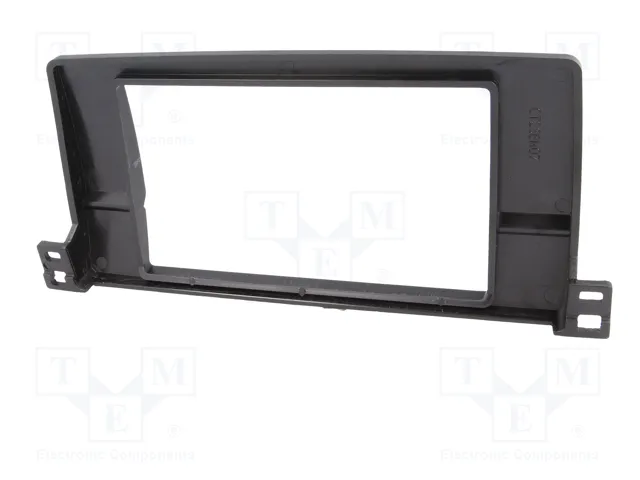 ACV Bastidor de montaje de radio para BMW 3 (E46) 2 DIN, negro