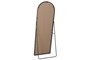 DKD Home Decor Espejo de Vestidor Hierro y Cristal Negro 50x4x150