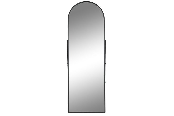 DKD Home Decor Espejo de Vestidor Hierro y Cristal Negro 50x4x150