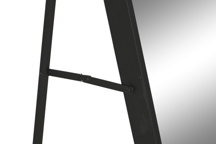 DKD Home Decor Espejo de Vestidor Hierro y Cristal Negro 50x4x150