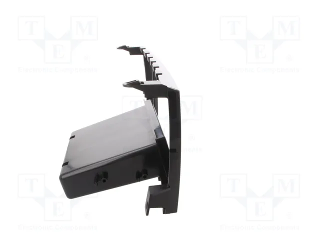 METRA Bastidor de montaje de radio Nissan 1 DIN brillo gris
