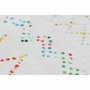 DKD Home Decor Alfombra de Poliéster con Diseño de Rombos Multicolor 200x290x0,7 cm