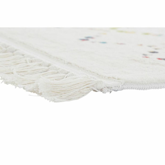 DKD Home Decor Alfombra de Poliéster con Diseño de Rombos Multicolor 200x290x0,7 cm