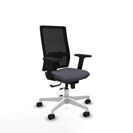 PIQUERAS Y CRESPO Silla de Oficina Horna con Brazos 2D y Mecanismo Sincro/Traslack
