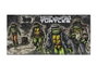 Las Tortugas Ninja Pack de 4 Figuras Gangster Turtles 18 cm
