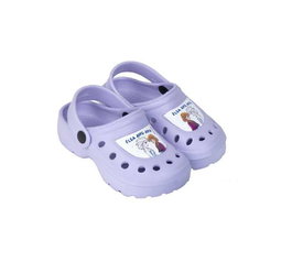 Zuecos de Playa Frozen Morado