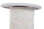 DKD Home Decor Mesita Auxiliar de Madera Blanca