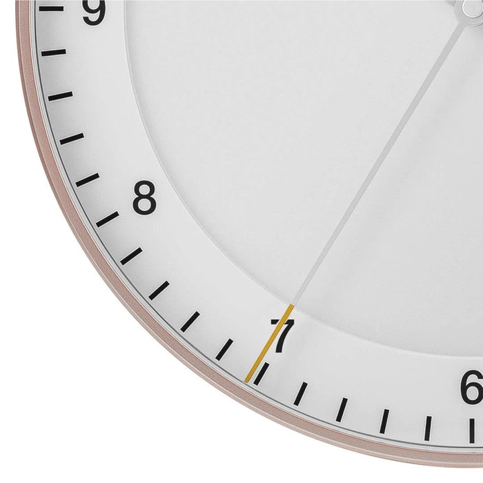 Braun BC 17 PW DCF Reloj de pared rosa/blanco