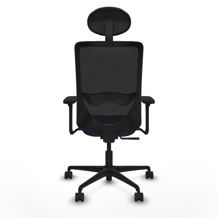 PIQUERAS Y CRESPO Silla de oficina Zulema con mecanismo Sincro, Azul marino y Negro PIQUERAS Y CRESPO Silla de oficina Zulema con mecanismo Sincro, Azul marino y Negro