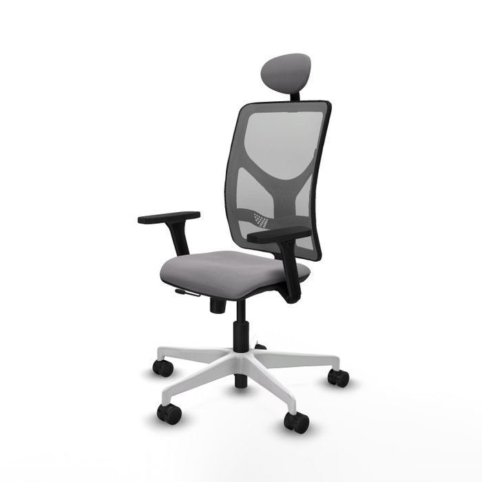 PIQUERAS Y CRESPO Silla de oficina Motilla Gris con mecanismo Sincro/Traslack PIQUERAS Y CRESPO Silla de oficina Motilla Gris con mecanismo Sincro/Traslack