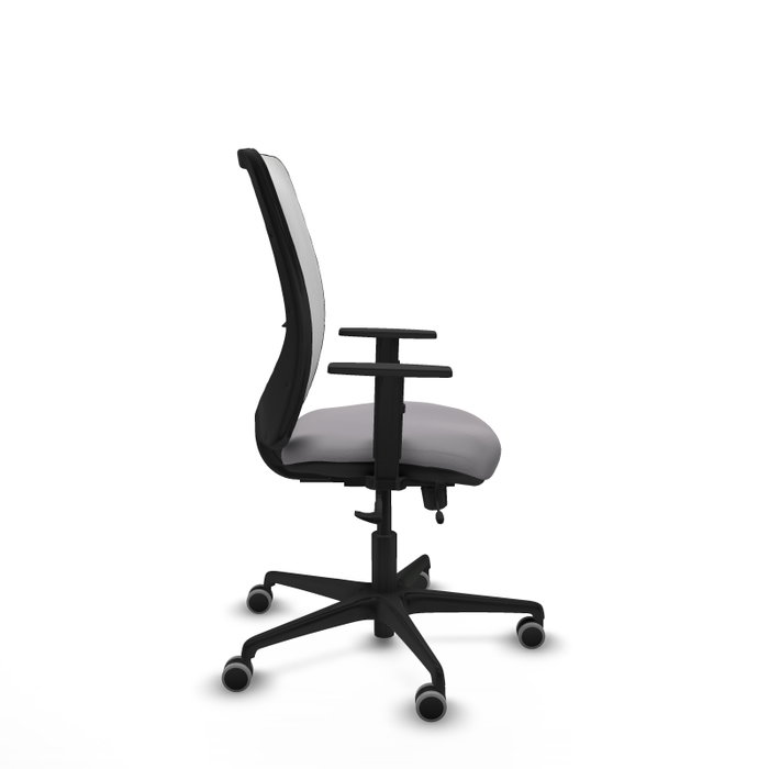 PIQUERAS Y CRESPO Silla de oficina Zulema con mecanismo Sincro/Traslack Gris y Blanco PIQUERAS Y CRESPO Silla de oficina Zulema con mecanismo Sincro/Traslack Gris y Blanco