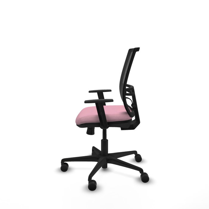 PIQUERAS Y CRESPO Silla de oficina Yunquera Rosa con mecanismo Sincro/Traslack PIQUERAS Y CRESPO Silla de oficina Yunquera Rosa con mecanismo Sincro/Traslack