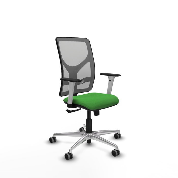 PIQUERAS Y CRESPO Silla de oficina Motilla con mecanismo Sincro, Verde PIQUERAS Y CRESPO Silla de oficina Motilla con mecanismo Sincro, Verde