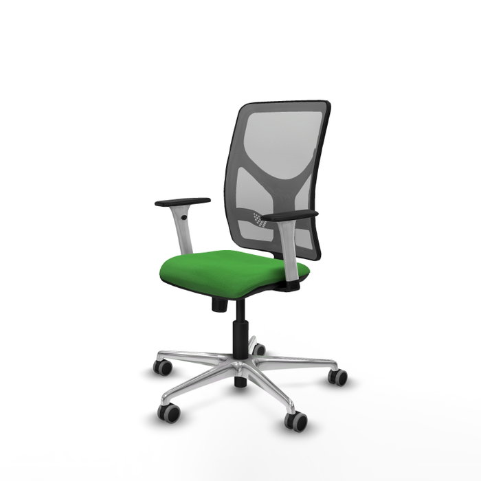 PIQUERAS Y CRESPO Silla de oficina Motilla con mecanismo Sincro, Verde PIQUERAS Y CRESPO Silla de oficina Motilla con mecanismo Sincro, Verde